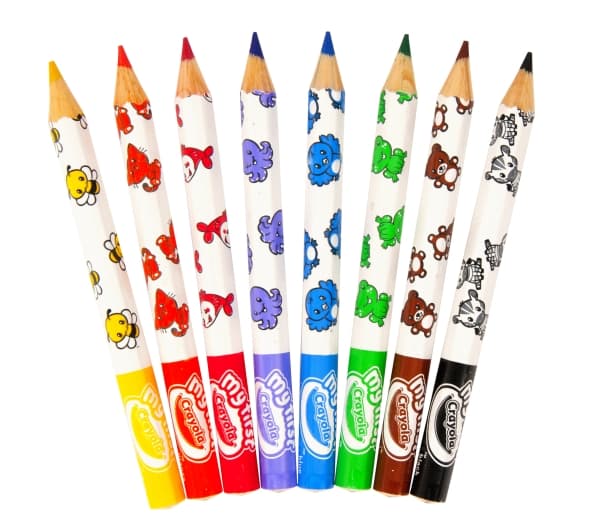 Crayola 3678, Soft (myk), Multi, 8 stykker