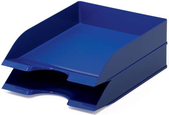 DURABLE BASIC - Brevbakke - for A4 (210 x 297 mm), C4 (229 x 324 mm) - kapasitet: 500 ark - blå