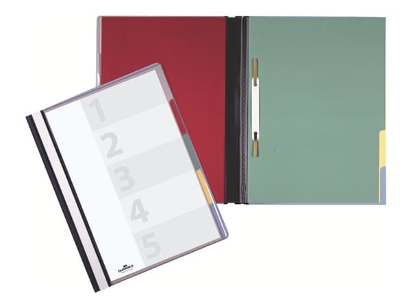 Durable Divisoflex, z 5 przekładkami, niebieska okładka