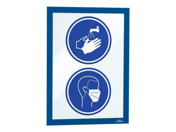 Itseliimautuva kestävä duraframe, a4, sininen, 2 kpl.