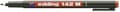 Miniatyrbilde 3 av 3: Edding 4-142001, Sort, Fint, Sort, Rund, 1 mm, Tyskland