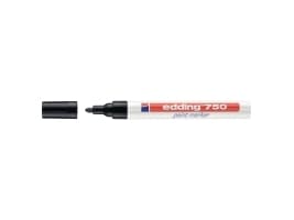 edding 750 paint - Markør - permanent - svart - fargeblekk - 2-4 mm