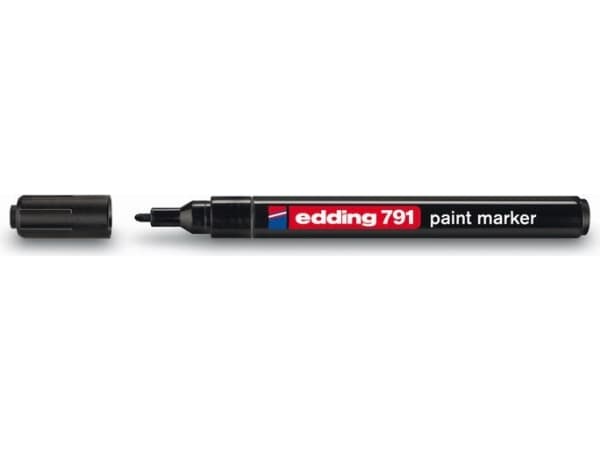 Edding Lakk Marker Edding 791 1-2mm SVART (791C ED)