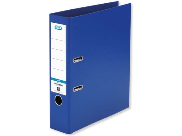 Elba Smart PP/PP, 80 mm, A4, Polypropylen (PP), Blå, 570 ark, 8 cm, 285 mm