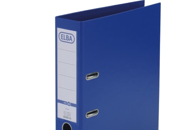 Elba Smart PP/PP, 80 mm, A4, Polypropylen (PP), Blå, 570 ark, 8 cm, 285 mm