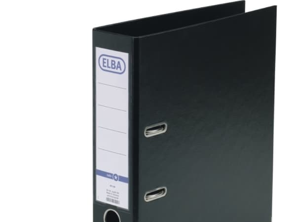 Elba Smart PP/PP, 80 mm, A4, Polypropylen (PP), Svart, 570 ark, 8 cm, 285 mm