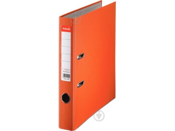 Esselte Economy - Spakbågesfil - ryggbredd: 50 mm - för A4 - kapacitet: 320 ark - orange