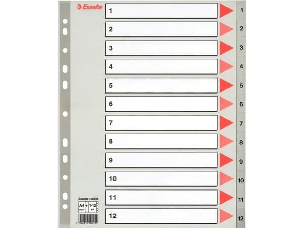 Esselte A4 Maxi PP harmaa sidontalevy (10K397A)