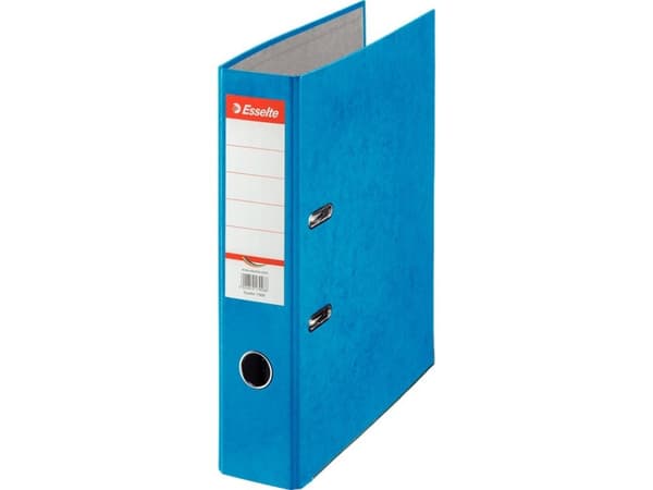 Esselte Cardboard binder Rainbow, 75mm, A4, Blå, 7,5 cm, 72 mm, 318 mm, 428 g