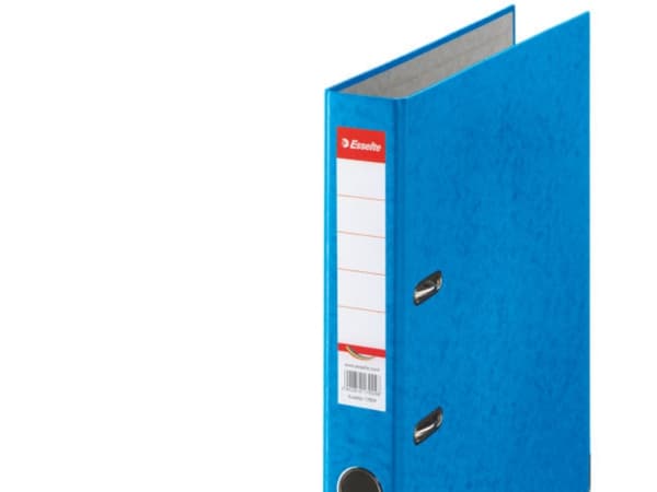 Esselte Cardboard binder Rainbow, A4, Blå, 5 cm, 52 mm, 318 mm, 390 g