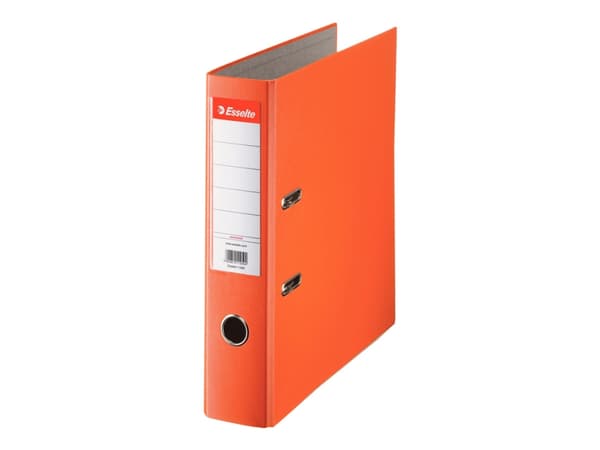 Esselte Economy - Arkistokansio - selkämyksen leveys: 75 mm - A4 - kapasiteetti: 500 arkkia - oranssi