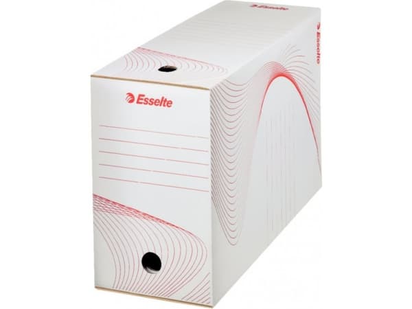 Esselte Standard - Boksfil - bokryggbredde: 150 mm - for A4, Foolscap - hvit