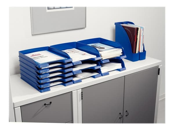 Leitz Plus Slim - Brevbakke - for A4 - blå