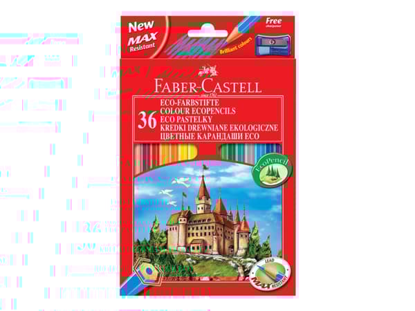 Faber-Castell CASTLE - Färgpenna - permanent - klara färger (paket om 36)