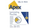 Miniatyrbild 3 av 5: Lamineringslomme Apex A4 125 micron klar - (100 stk.)
