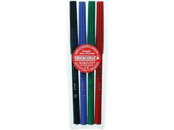 Fibracolor Markers 539 4 farger (154803)