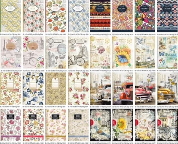 Fresh Decorative notebook 105x165/64K grille FRESH