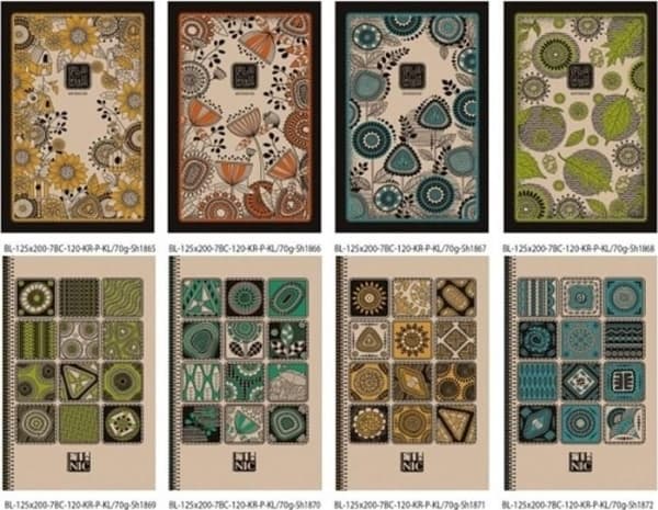Fresh Decorative notebook 125x200/120K check TW FRESH