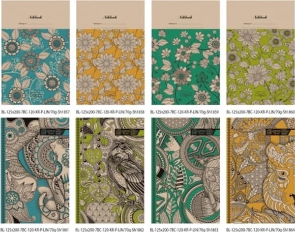 Fresh Decorative notebook 125x200/120K the TW FRESH line