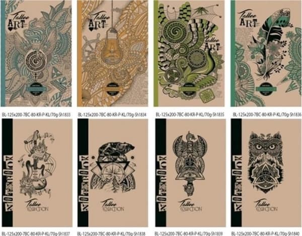Fresh Decorative notebook 125x200/80K check TW FRESH