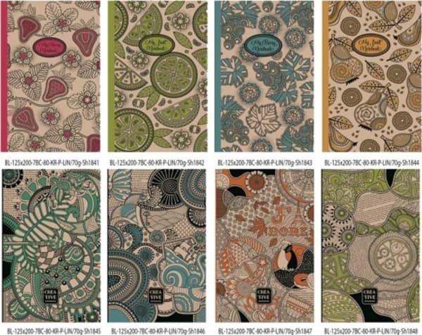 Fresh Decorative notebook 125x200/80K the TW FRESH line
