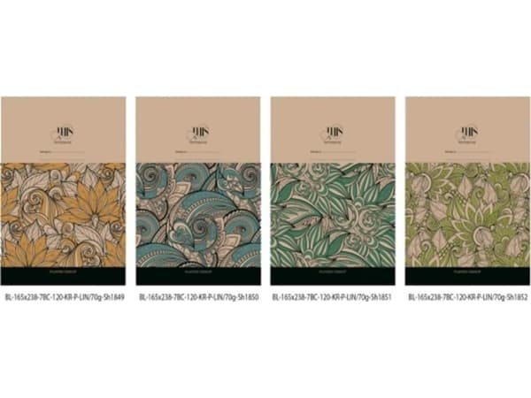Fresh Decorative notebook 165x238/120K line TW FRESH