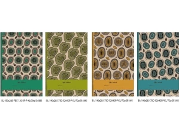 Fresh Decorative notebook 190x285/120K check TW FRESH