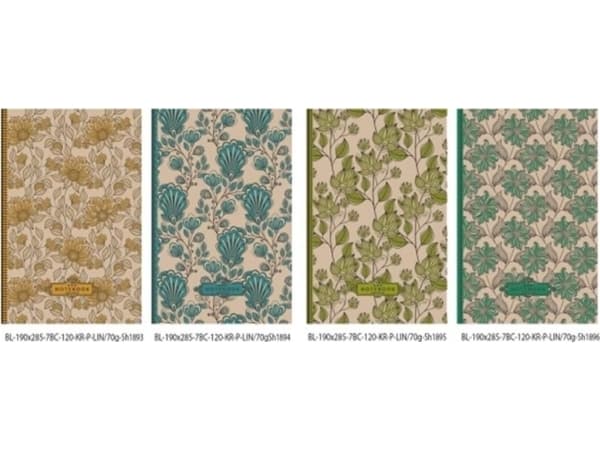 Fresh Decorative notebook 190x285/120K line TW FRESH