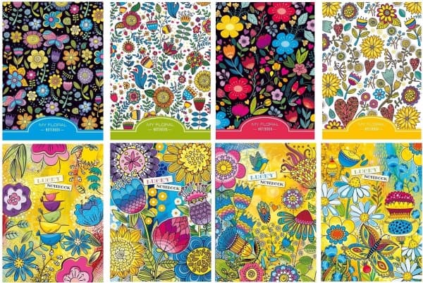 Fresh A5 Notebook decorative line