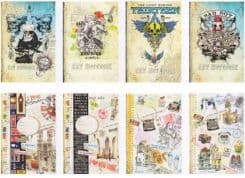 Fresh Hardback Notebook B5/80 sheets