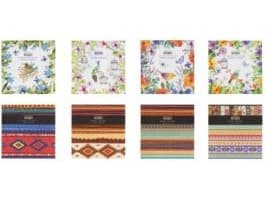 Fresh KW Notebook 120 sheets checkered hardcover (WIKR-01004365)