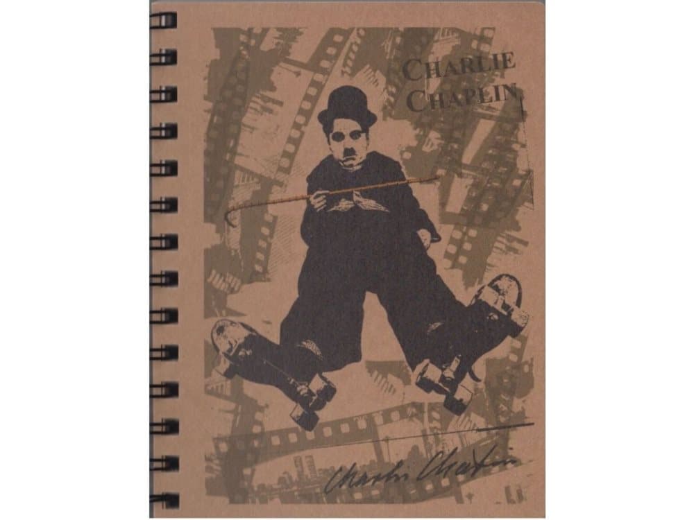 Fresh Spiral Notebook B6/96 checkered cards Kraft KR 6196K (WIKR-01004376)