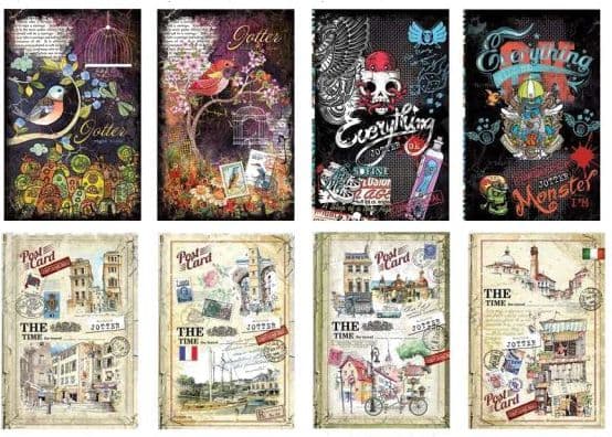 Fresh B6 decorative notebook 80 lined pages - WIKR-1021961