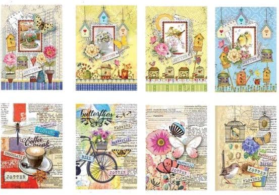 Fresh A6 decorative notebook 80 lined sheets - WIKR-1021962