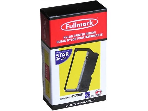 Fullmark kassanauha Star RC200B, SP200, SP298, SP500, SP512 musta (N179BK)