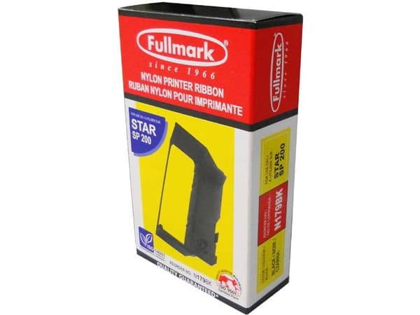 Fullmark kassanauha Star RC200B, SP200, SP298, SP500, SP512 musta (N179BK)