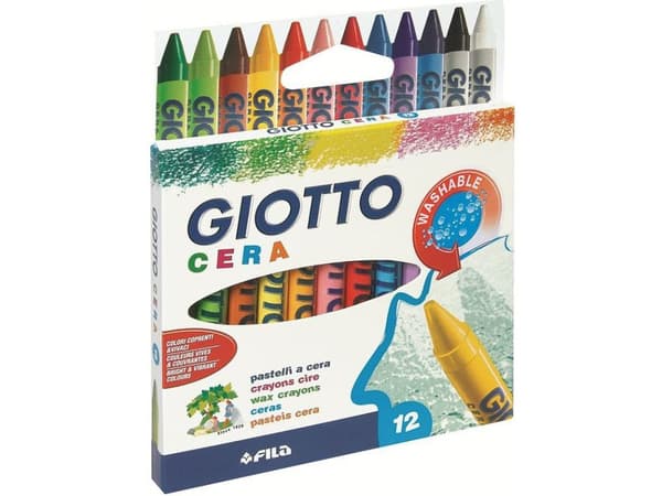 Giotto Crayons wax complexion 12 colors (WIKR-075268)