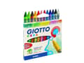 Miniatyrbild 1 av 2: Giotto Crayons wax complexion 12 colors (WIKR-075268)