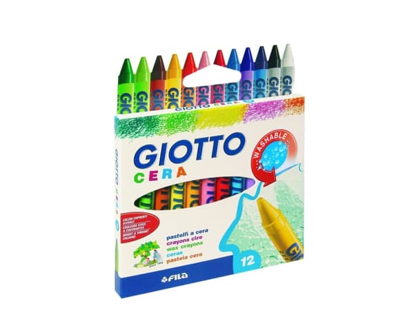Giotto Crayons wax complexion 12 colors (WIKR-075268)
