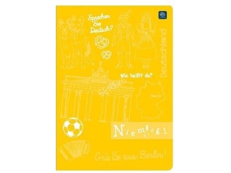 Interdruk Notebook A5 Kratka Hybrid J. German 60k 10 pcs