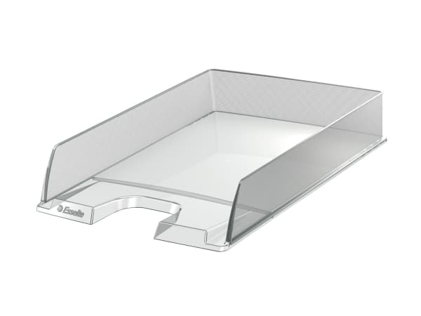 Esselte Europost - Brevbakke - for A4 - kapasitet: 370 ark - glassklar