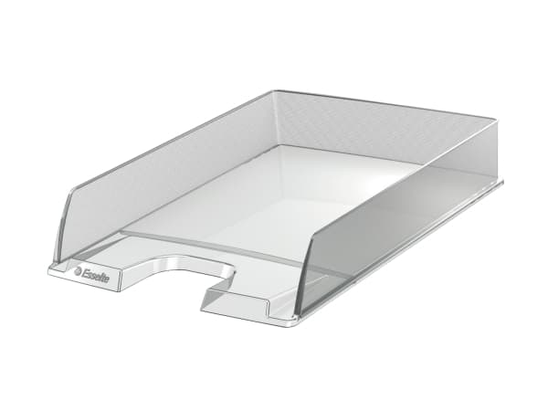 Esselte Europost - Brevbakke - for A4 - kapasitet: 370 ark - glassklar