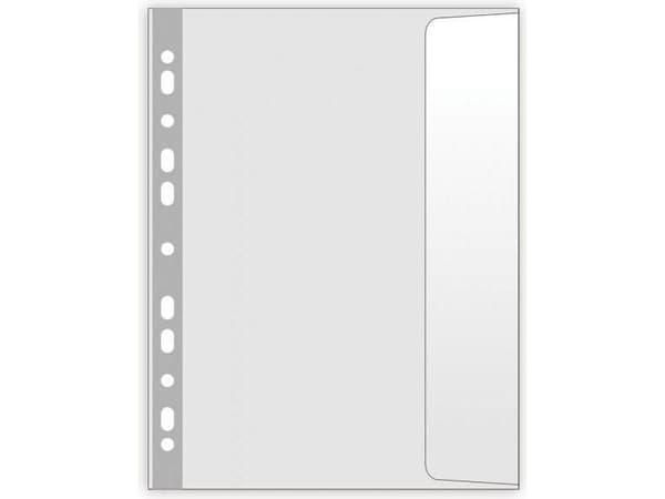 Herlitz Transparent dokumentomslag B4 110mic. 50st.