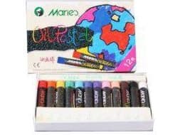 Maries oil pastels 12 colors (WIKR-064324)