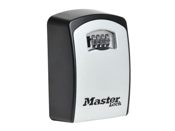 MASTER LOCK 5403EURD, Metalli, Musta, Harmaa, 1 koukku(a), Yhdistelmälukko, 105 x 51 x 146 mm, 79 x 42 x 117 mm