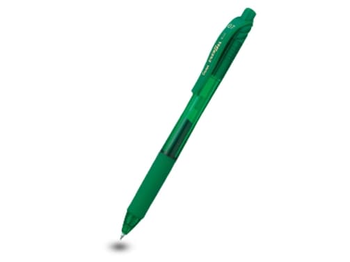 Pentel EnerGel X, Stiftpenna, Grön, Grön, Plast, 0,7 mm, Ambidextrous