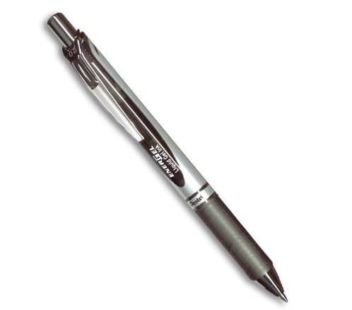 Rollerpen Pentel EnerGel svart 0,7 mm BL77-A - (12 st.)