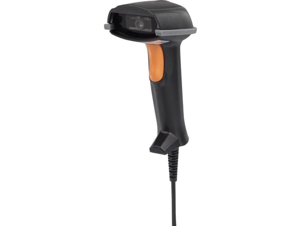 Renkforce LS6302J, Håndholdt strekkodeleser, 1D/2D, LED, Codabar,Code 11,Code 128,Code 32,Code 39,Code 93,EAN 128,EAN-13,EAN-8,GS1 DataBar,ISBN,Inter