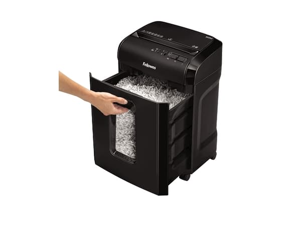 Fellowes Powershred 10M makuleringsmaskin Mikrokutt-makulering Sort