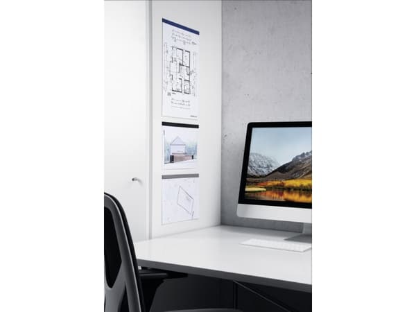 Durable DURAFIX Rail 297 mm, A3, Sininen, 5 kpl, 297 mm, 17 mm